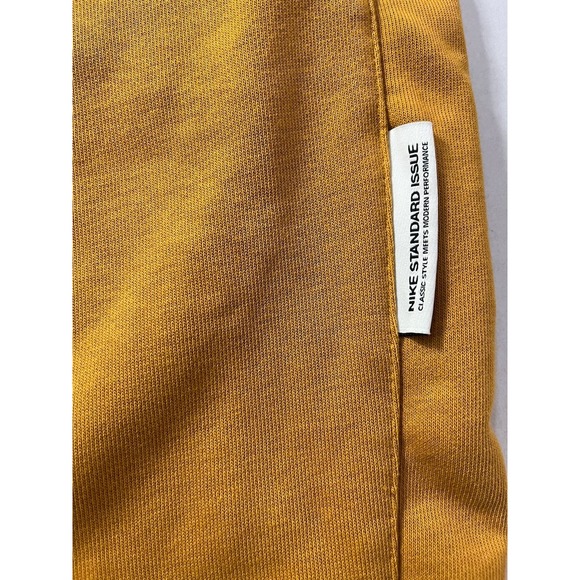 WOMEN'S NIKE DRI FIT STANDARD ISSUE JOGGERS PANTS RUNNING Medium Gold - Picture 7 of 8